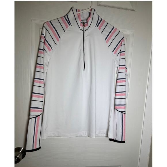 Fairway & Greene Golf Ladies M 1/2 Zip Pullover Long Sleeve Shirt - Picture 1 of 7